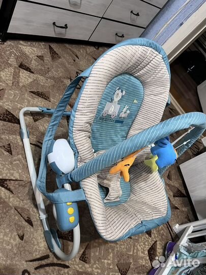 Детская качеля шезлонг