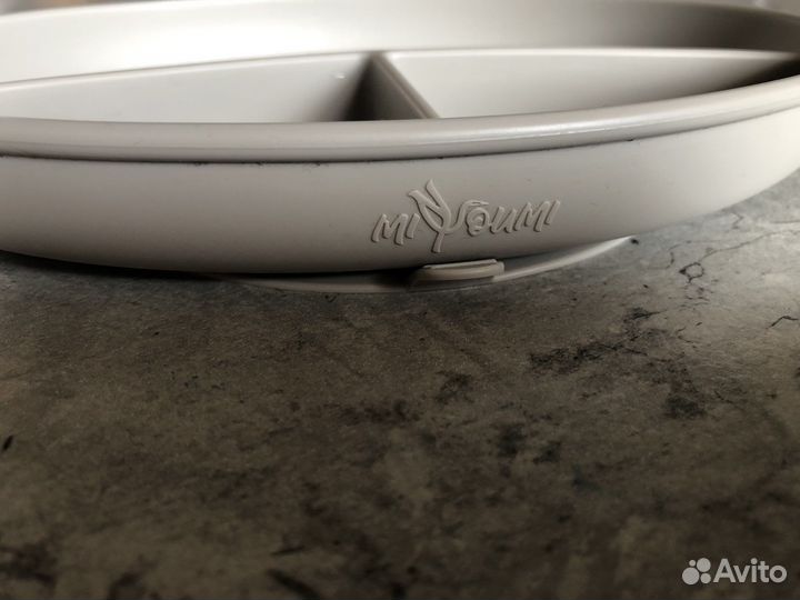 Силиконовая детская тарелка