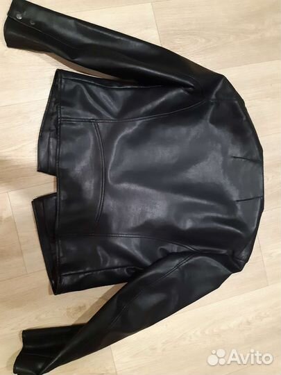 Куртка кожаная mango l