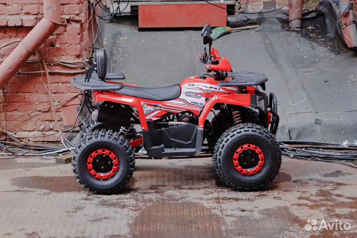 Квадроцикл wels thunder trail 125 pro