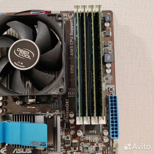 Комплект asus M4A87TD EVO, Athlon II X2 245, 8gb
