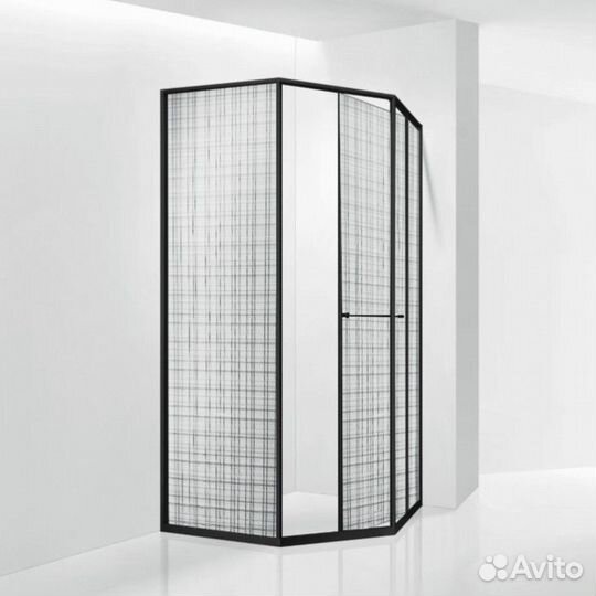 Душевой уголок RGW Stilvoll SV-82B L 80x80 черная вуаль