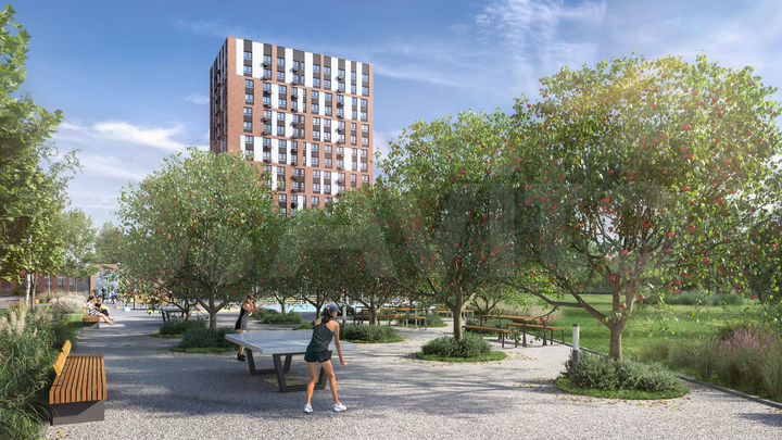 Квартира-студия, 26,6 м², 13/17 эт.