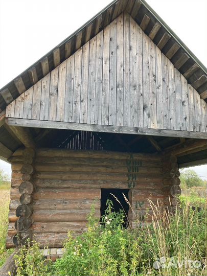 Баня из сруба 3х4 с выступом