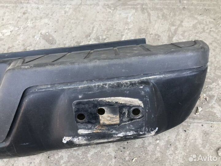 Накладка бампера заднего Hummer H3