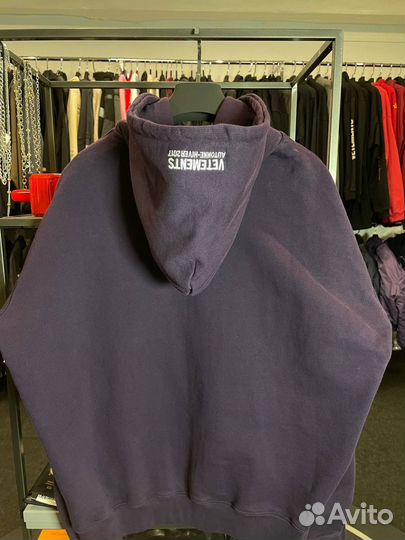 Худи Vetements My Sexual Fantasies шоурум