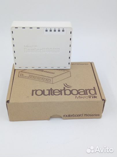 Маршрутизатор MikroTik RB750GL