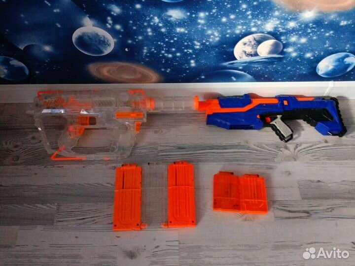 Набор бластеров Nerf оригинал