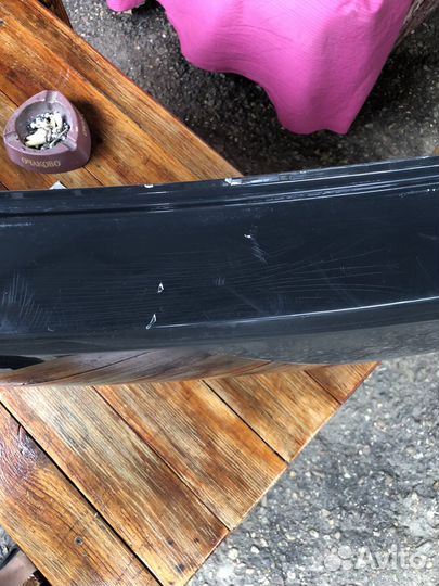 Задний бампер на volkswagen polo 5