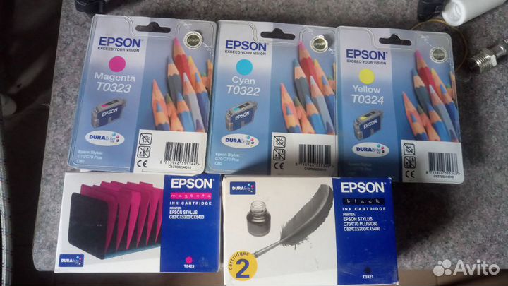 Продам картриджи HP и Epson