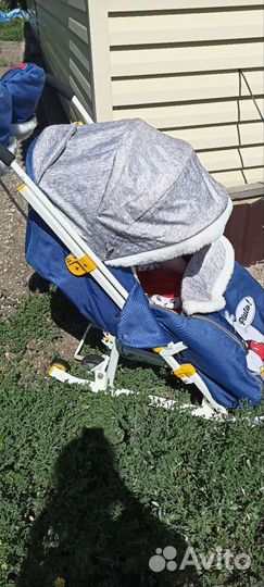 Детские санки на колесах