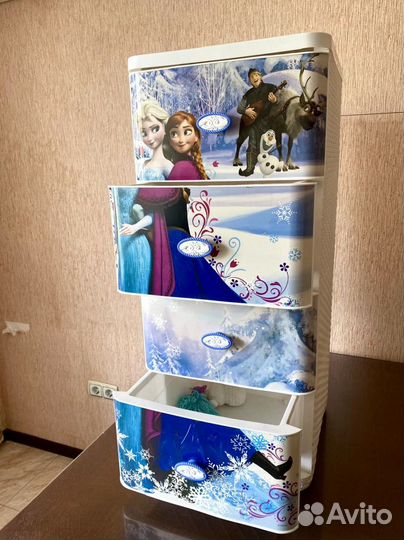 Комод пластиковый детский 