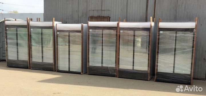 Холодильник витрина купе двухдверный