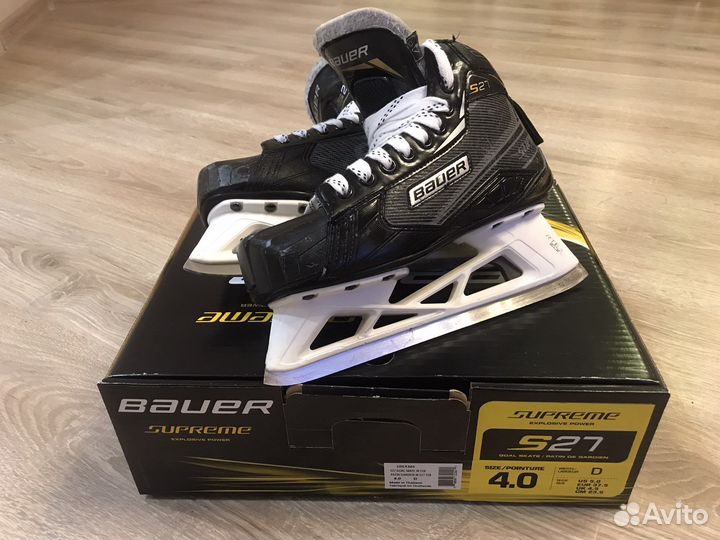 Коньки вратарские bauer S18 S27 JR 4 D