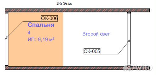 Проект дома A-frame 6х8м