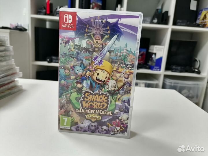 Snack World Nintendo Switch (б/у)