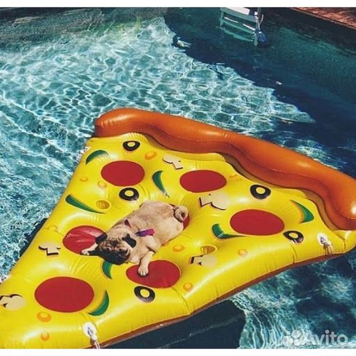Надувной матрас «Пицца»