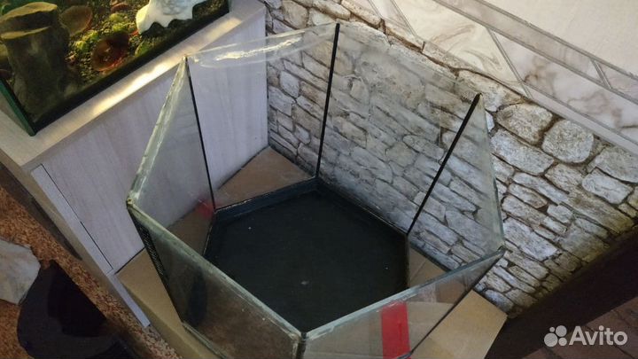 Аквариум 60 литров с крышкой