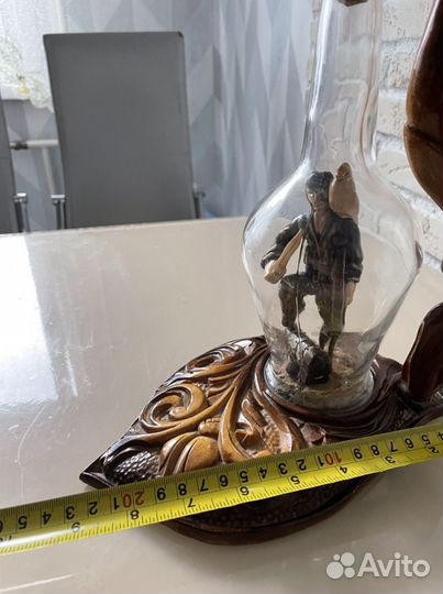 Ручная работа пират в бутылке