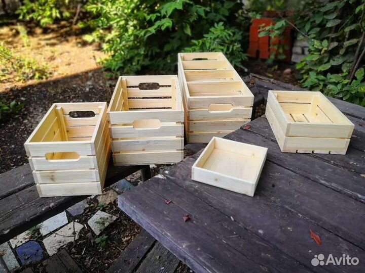 Ящики деревянные IKEA