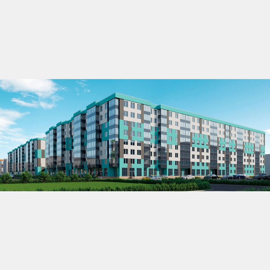 Квартира-студия, 28,9 м², 1/8 эт.