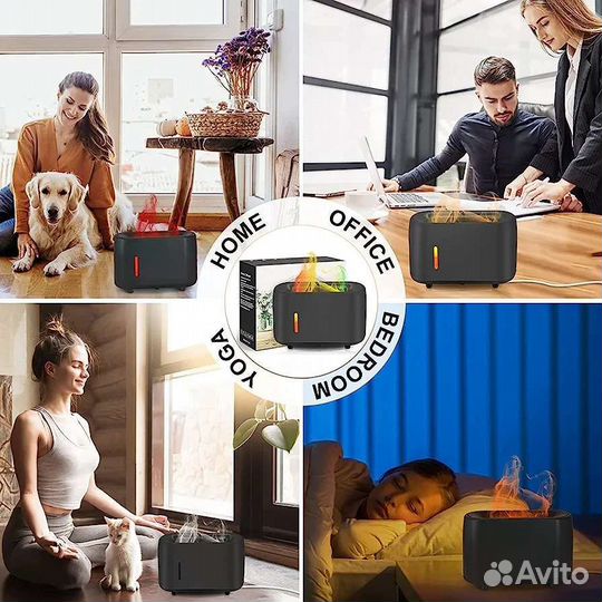 Увлажнитель воздуха с эффектом пламени