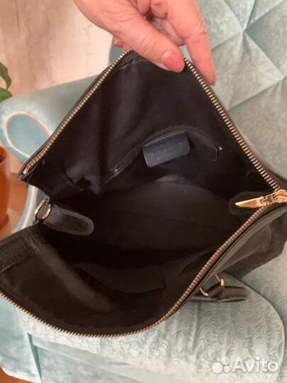 Сумка кожаная италия