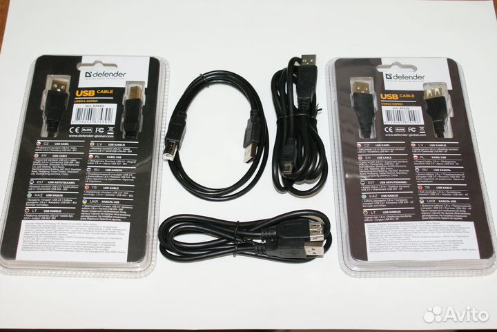 Кабели для принтера, удлинители usb, картриджи