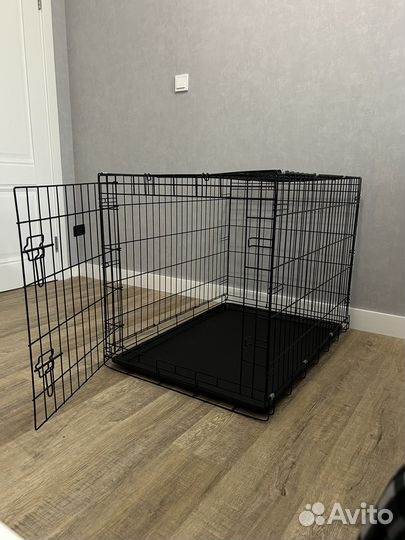 Клетка для собак металлическая б/у
