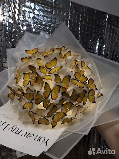 Букет из бабочек