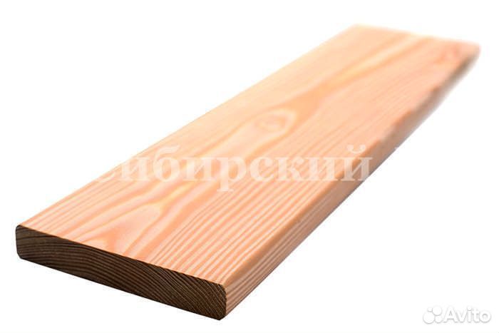 Планкен прямой из лиственницы, 20х120, сорт прима