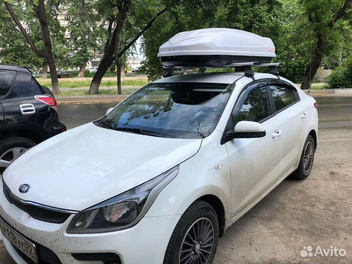 Автобокс багажник на крышу KIA Rio