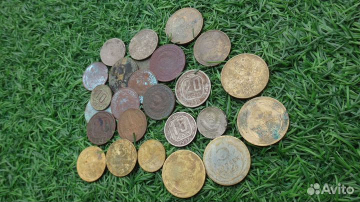 Монеты Ранние Советы, царское серебро