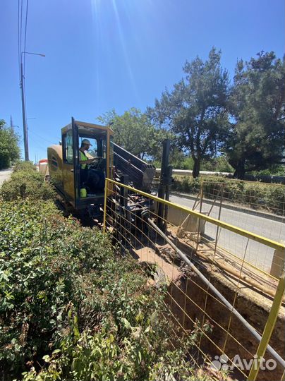 ГНБ горизонтально направленное бурение Прокол