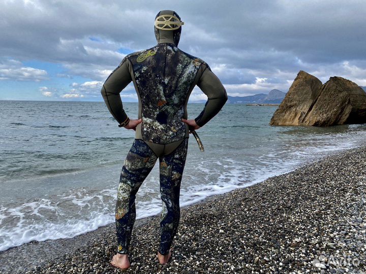 Гидрокостюм C4 Extreme Camo 5 мм, только штаны
