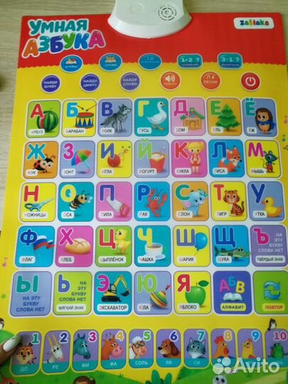 Говорящая азбука плакат