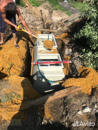 Автономная канализация под ключ за 1 день