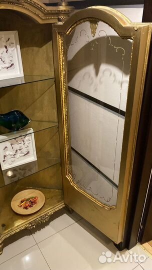 Витрина угловая бу