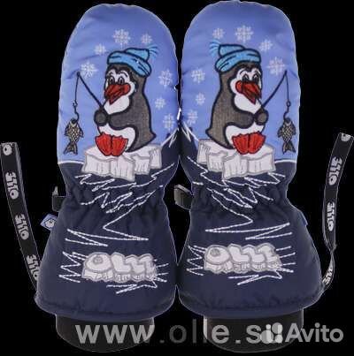 Шапка зимняя и варежки