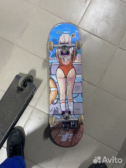 Скейтборд footwork