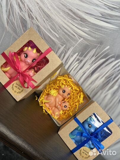 Мыло дракончики ручной работы