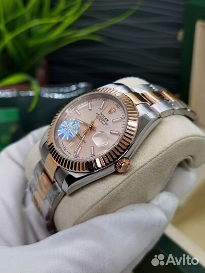 Роскошные мужские часы Rolex на гарантии