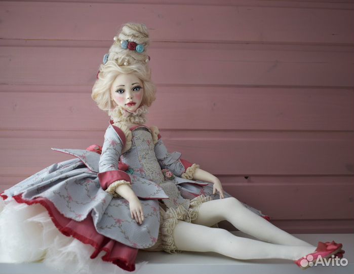 Авторская коллекционная кукла Анетта