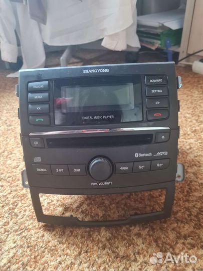 Магнитола на ssangyong new actyon