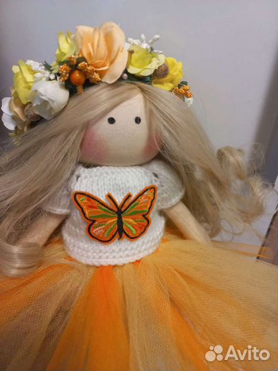 Интерьерная кукла ручной работы