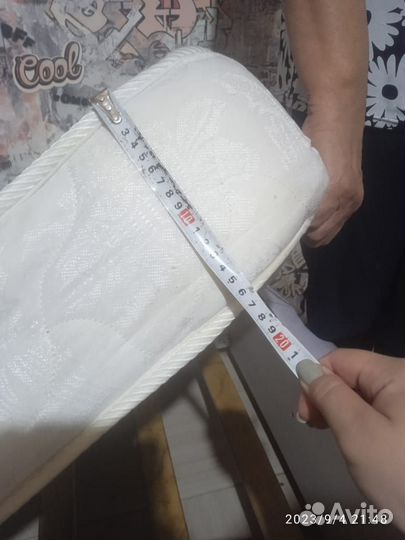 Детская кровать машинка с матрасом