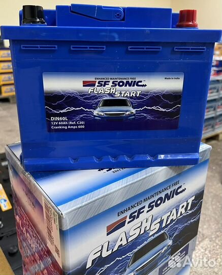 Аккумулятор Sonic (Exide) 60Ah