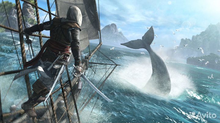 Assassin's Creed 4 Black Flag на PS4 и PS5