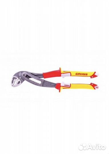 Клещи переставные 240 мм, диэлектрические рукоятки