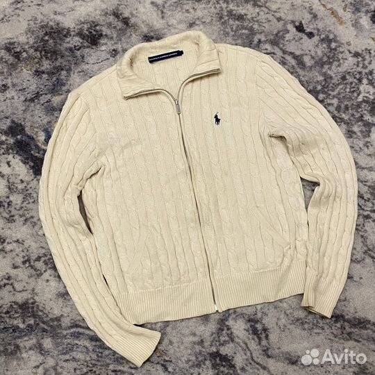 Polo ralph lauren свитер на молнии
